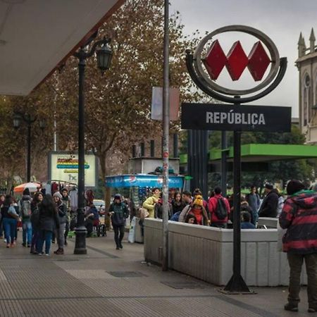 Depto En Barrio Republica Lejlighed Santiago de Chile Eksteriør billede